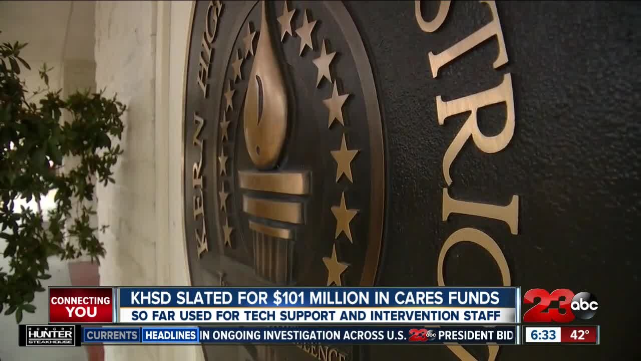 KHSD receives millions in CARES funds