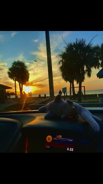 Windshield Sunsets in Florida. Flyover states. Jason aldean