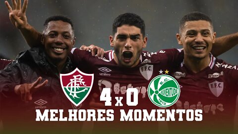 FLUMINENSE 4 X 0 JUVENTUDE | CAMPEONATO BRASILEIRO 2022 | MELHORES MOMENTOS