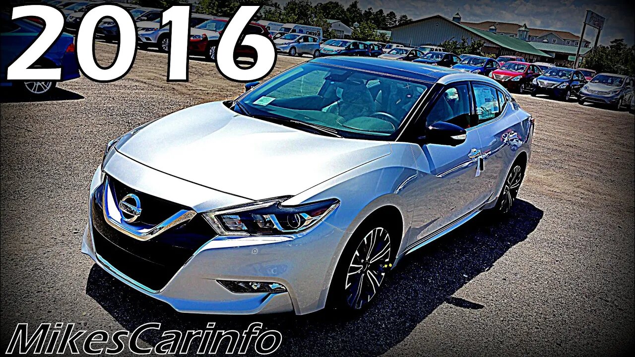 2016 Nissan Maxima Platinum - Ultimate In-Depth Look