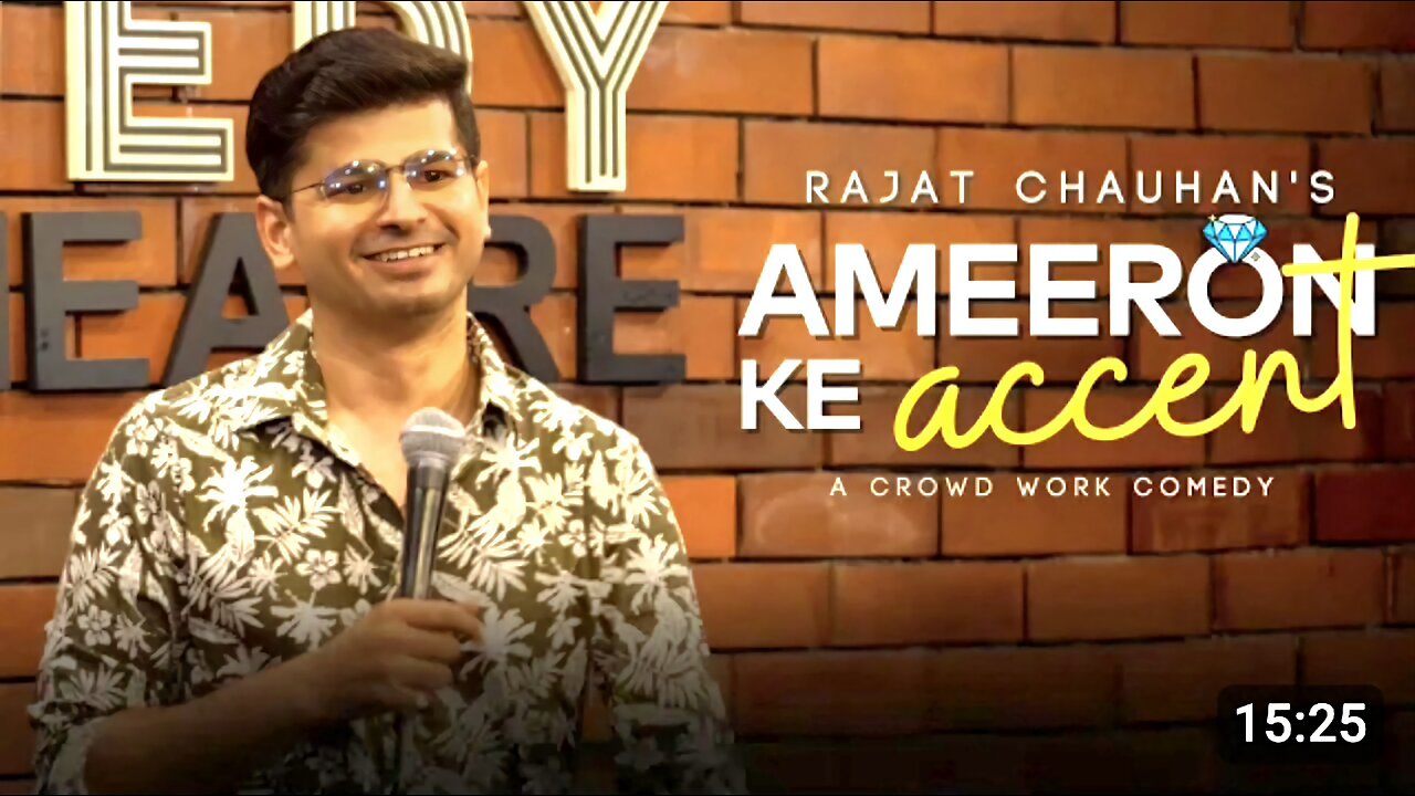 Ameeron ka Accent | Crowdwork I Stand up comedy by Rajat Chauhan