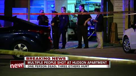 Multiple shot, one dead in violent drug deal outside apartment complex in Hudson