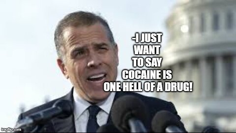 Hunter Biden caught pulling a P.Diddy