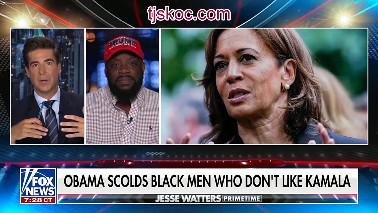 Is Kamala Harris Losing The Black Male Vote? Tommy Sotomayor & Jesse Watters Discuss!