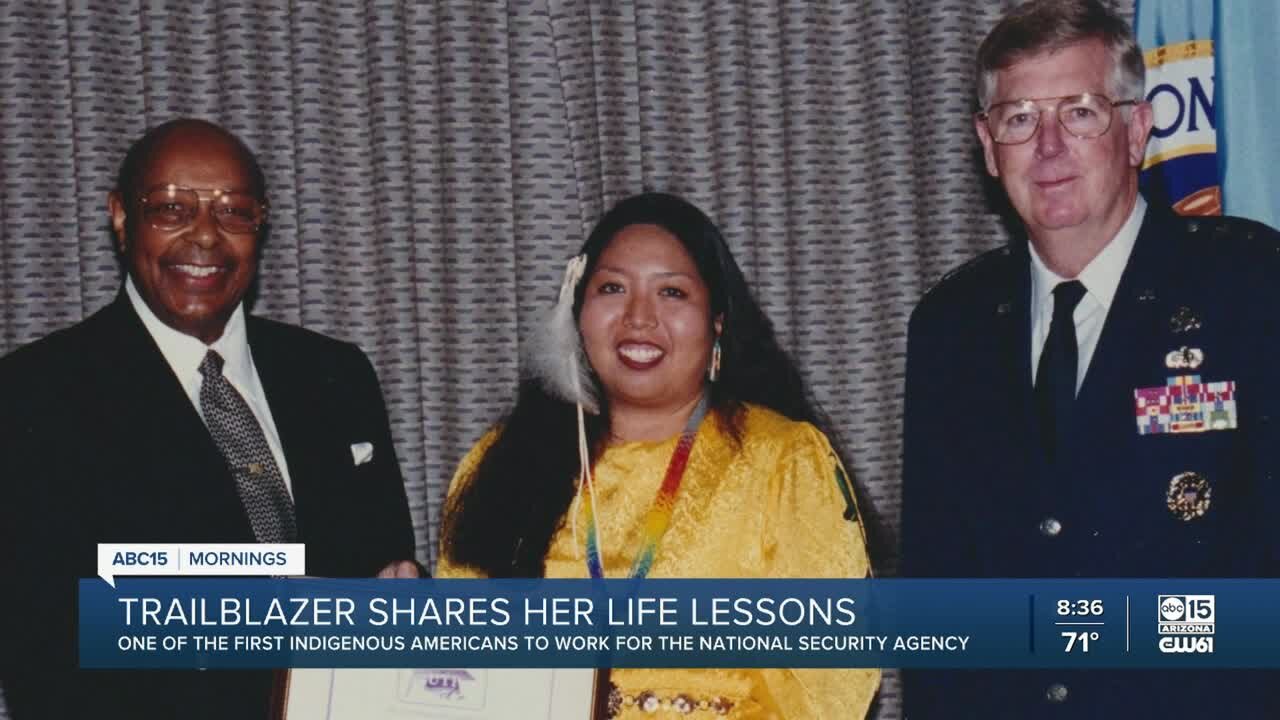 One of the first Indigenous Americans to work for the National Security Agency shares her life lessons