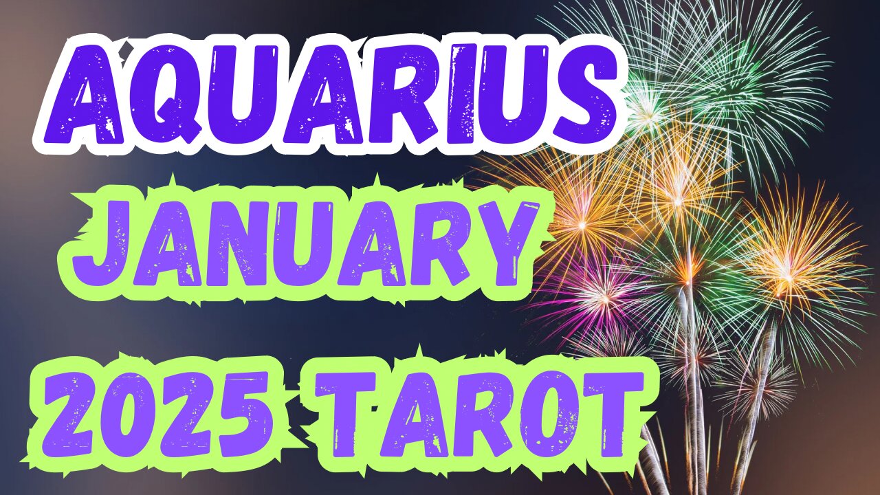 Aquarius ♒️- Power couple energy! January 2025 Evolutionary Tarot reading #aquarius #tarot #tarotary