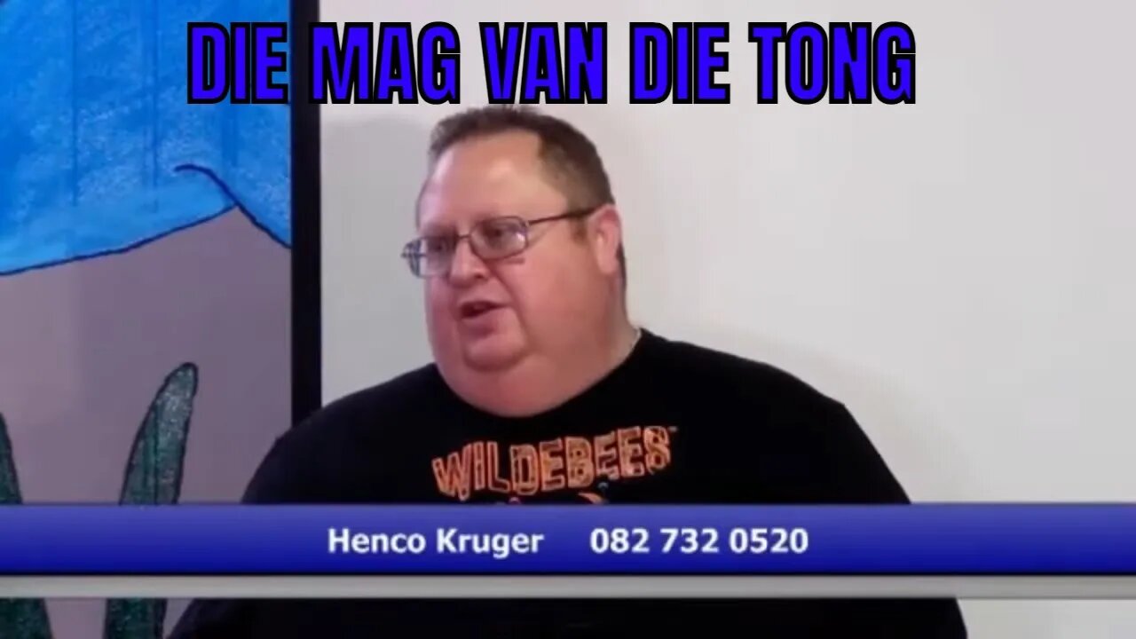 Die mag van die tong - Henco Kruger