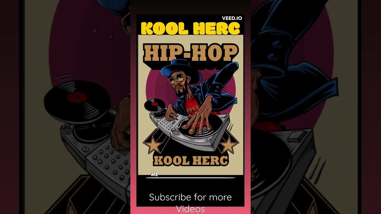 Dj KooL Herc , Hiphop History. Original Disc jockey, creating music mixes for the dancers.