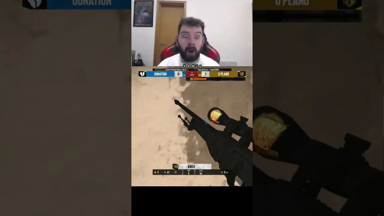 KNGV SURPREENDE COM BAITA CLUCTH CSGO HIGHLIGHTS