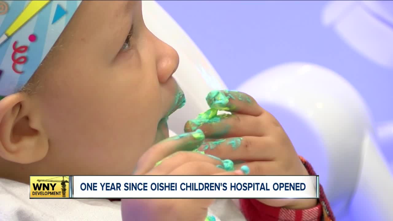 Oishei Children's Hospital celebrates one year at new location