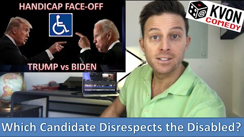 TRUMP vs BIDEN: Disability Disrespect Face-Off (Who is worse? hosted by comedian K-von)