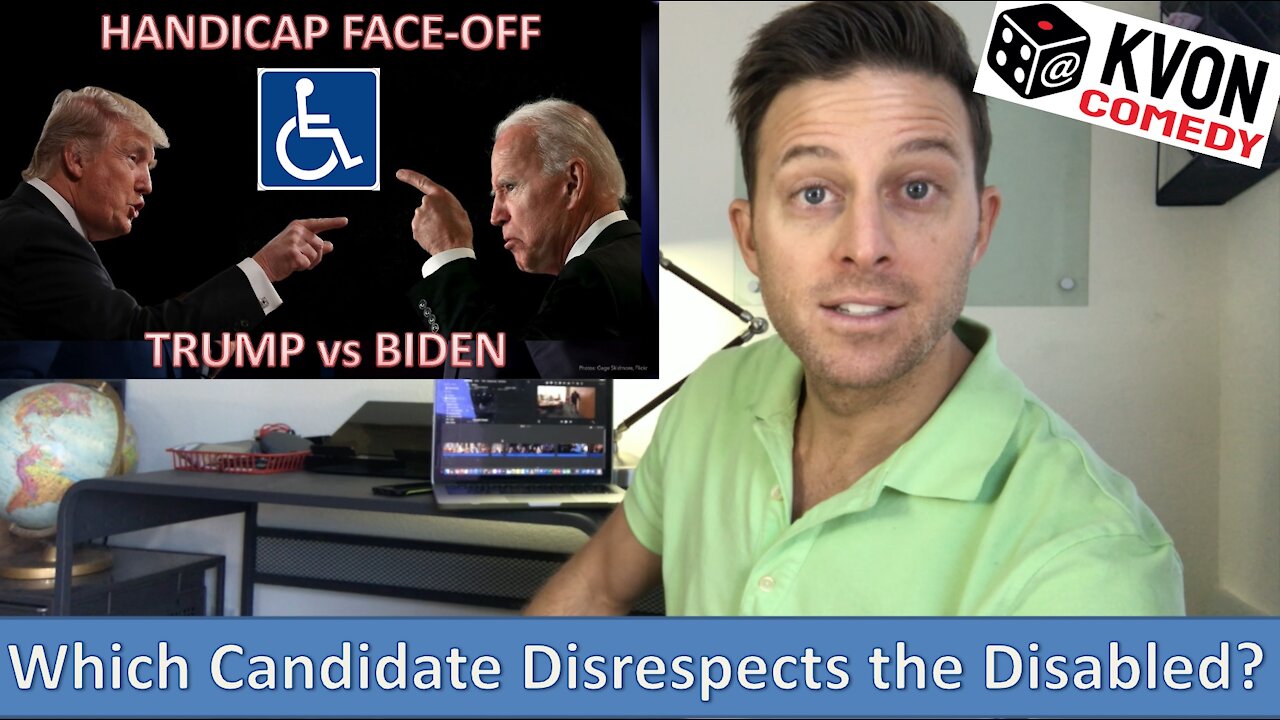 TRUMP vs BIDEN: Disability Disrespect Face-Off (Who is worse? hosted by comedian K-von)