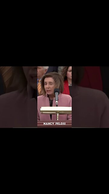 Nancy Pelosi, Remembrance Speech