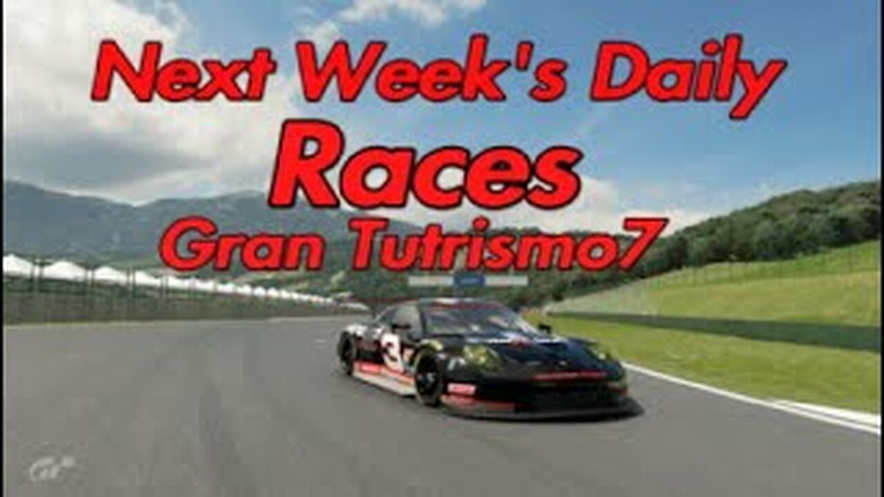 gran turismo7 new week's daily races #gt7 #granturismo7 #granturismo