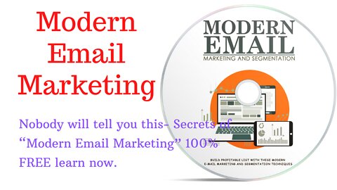 Earn unlimited money by Modern Email Marketing Ep - 02
