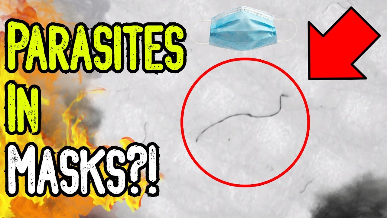 SHOCKING: Parasites In MASKS? - Videos Show Strange WORMS in Face Masks Under Microscope!