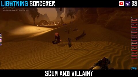 SWTOR Complete Scum and Villainy Playthrough With Group of 16 | Lightning Sorcerer