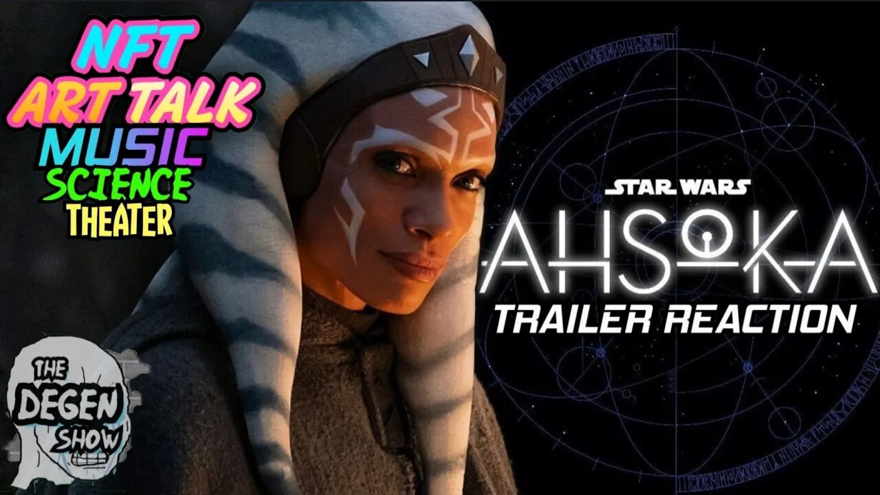 Ahsoka Star Wars Disney Movie Trailer Reaction (Widescreen)