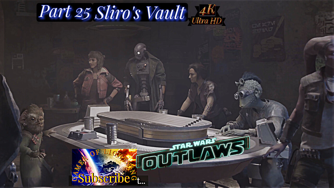Star Wars Outlaws Part 25 The Epic Heist Blind Let's Play