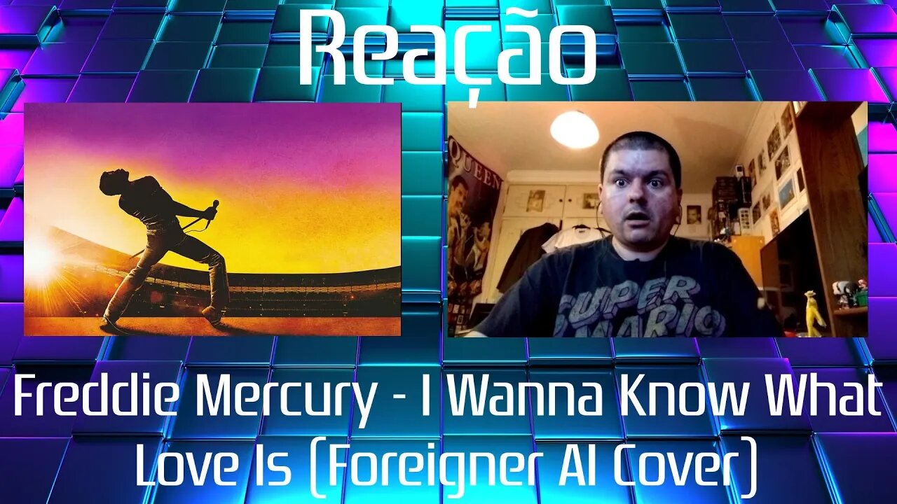 Reação: Freddie Mercury - I Wanna Know What Love Is ("Foreigner" AI Cover)