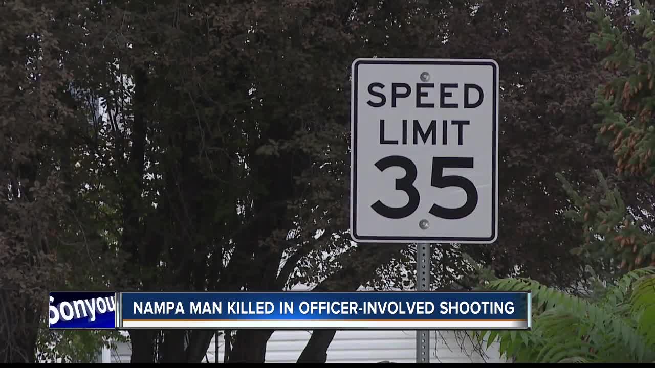 Nampa man dead after officer-involved shooting