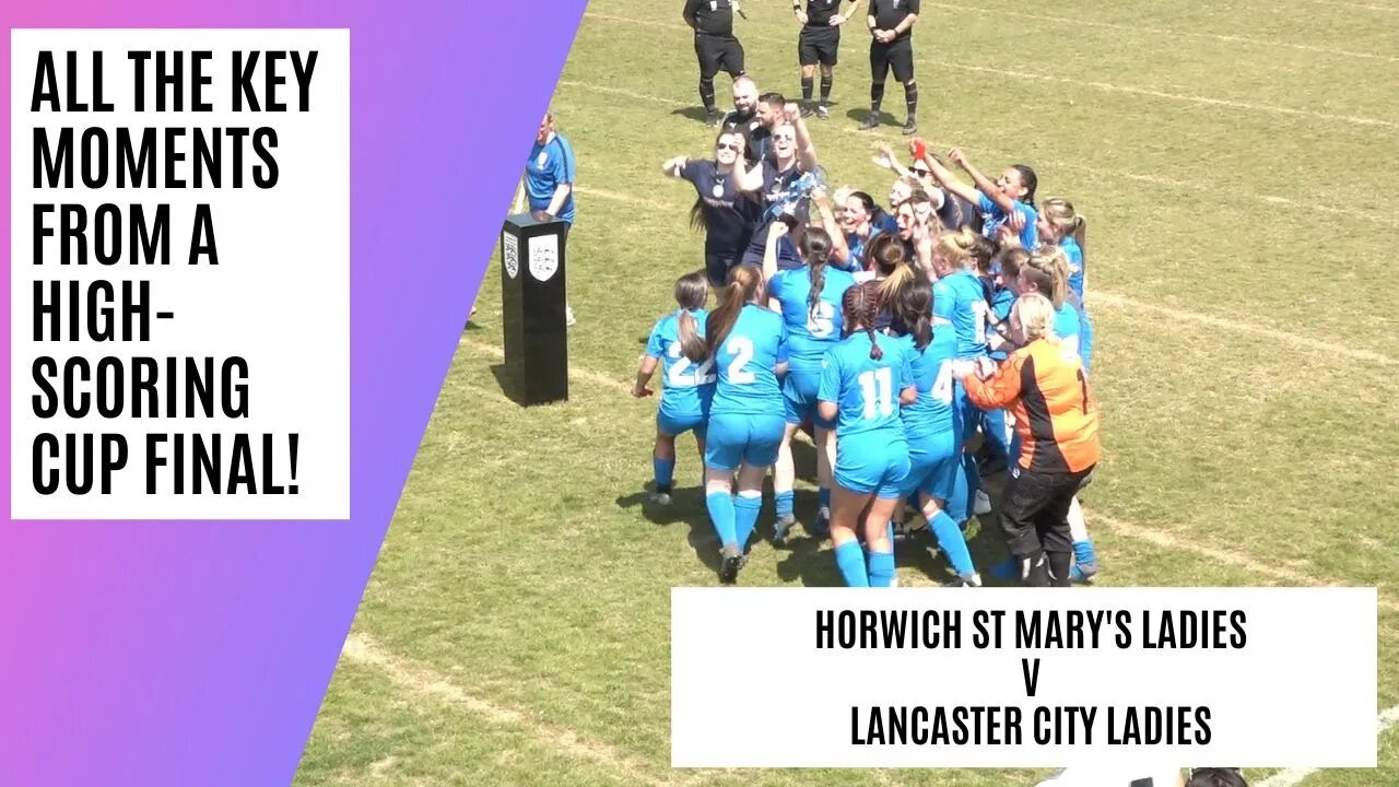 All The Key Moments | Horwich St Mary's Ladies v Lancaster City Ladies | Football Highlights