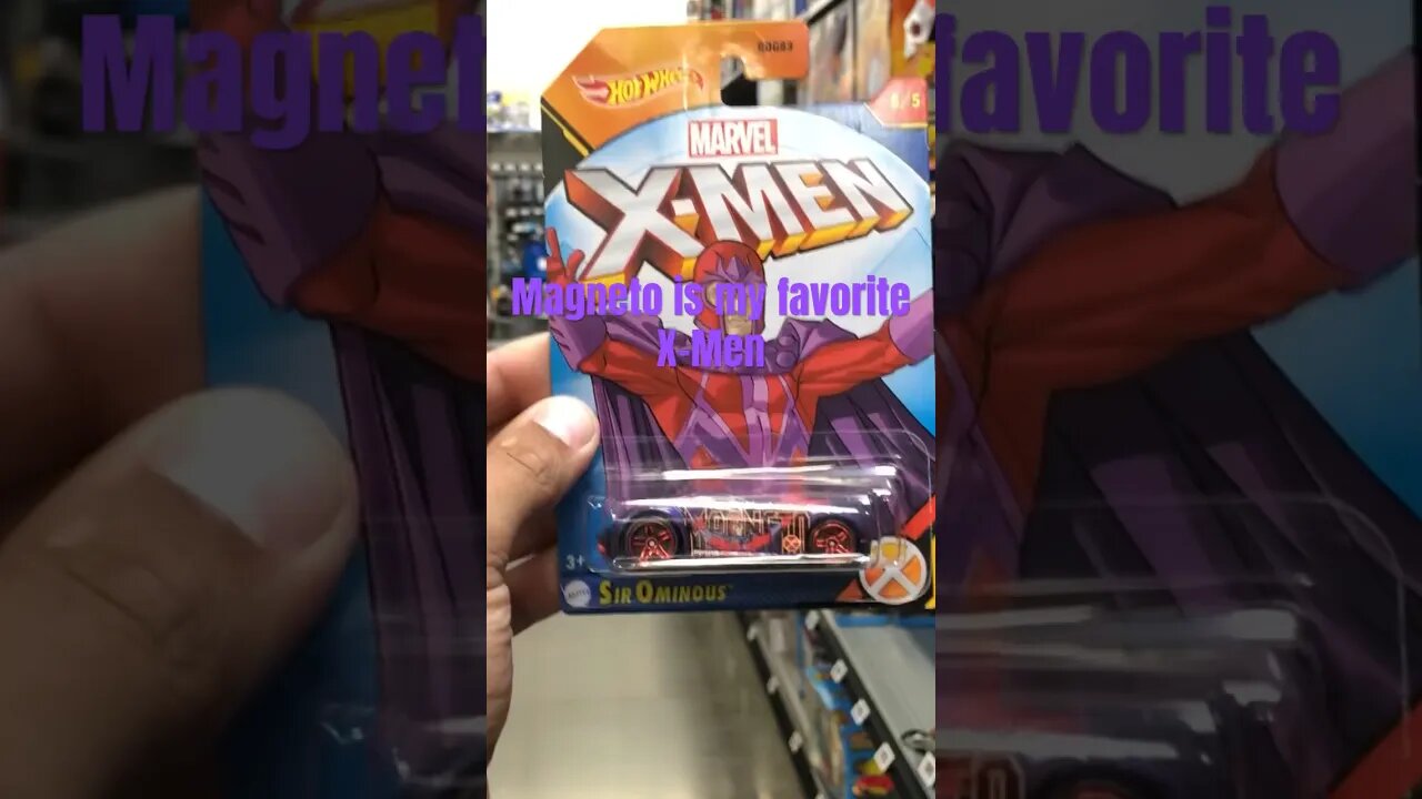 MAGNETO Hot Wheels | Peg Hunt Marvel Diecast Car | Rare & Weird Toy Hunt