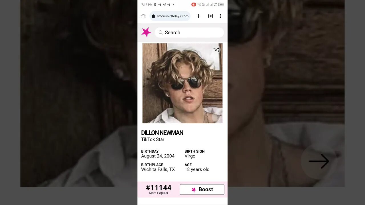 HAPPY 18 BIRTHDAY DILLON NEWMAN