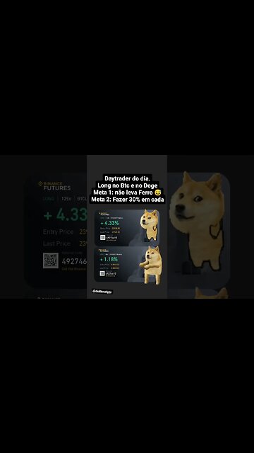#daymarkets entradinha de hoje #2023