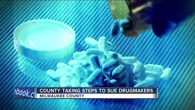 Milwaukee County taking steps to sue drugmakers & drug store chains in light of opioid epidemic