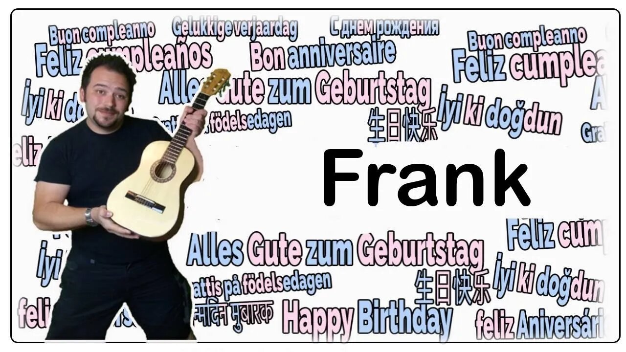 Happy Birthday Frank - Happy Birthday to You Frank #shorts