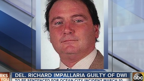 Del. Richard Impallaria guilty of DWI