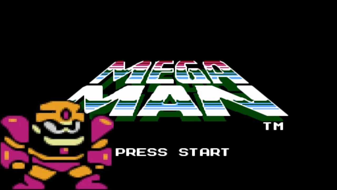 Megaman Gutsman NES