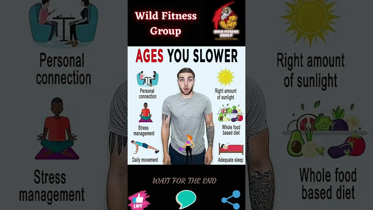 🔥Things that ages you slower🔥#shorts🔥#wildfitnessgroup🔥6 March 2023🔥