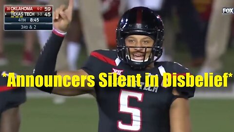 The Game Mahomes Broke College Football | 819 Yards Of Offense