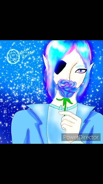 speedpaint will cipher with a blue rose