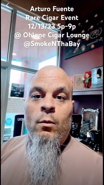 Arturo FuenteRare Cigar Event12/13/23 5p-9p@ Ohlone Cigar Lounge @SmokeNThaBay #cigars #shorts