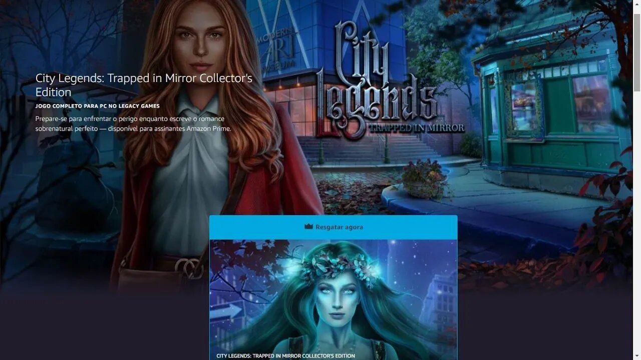 Jogo Grátis: City Legends: Trapped in Mirror Collector's Edition