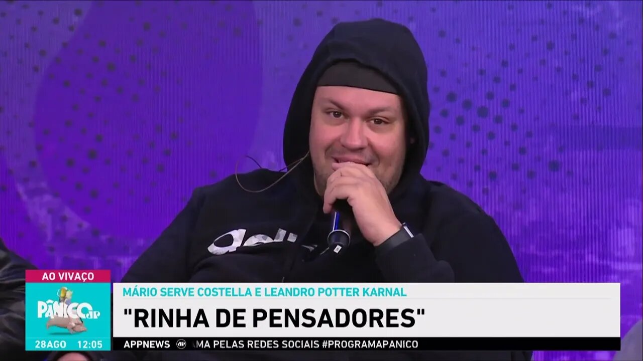 FAROFA NA RINHA DE PENSADORES COM KARNAL, SERVE COSTELLA, ROBERTO CARLOS E SILVIO SANTOS