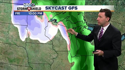 Michael Fish's NBC26 weather forecast