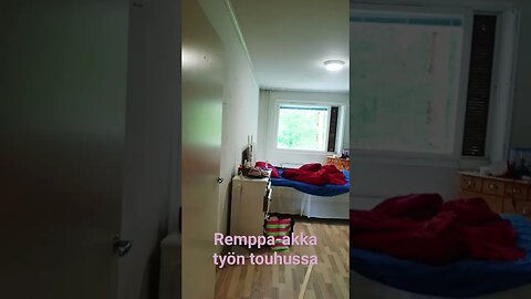 Remppa-akka työn touhussa