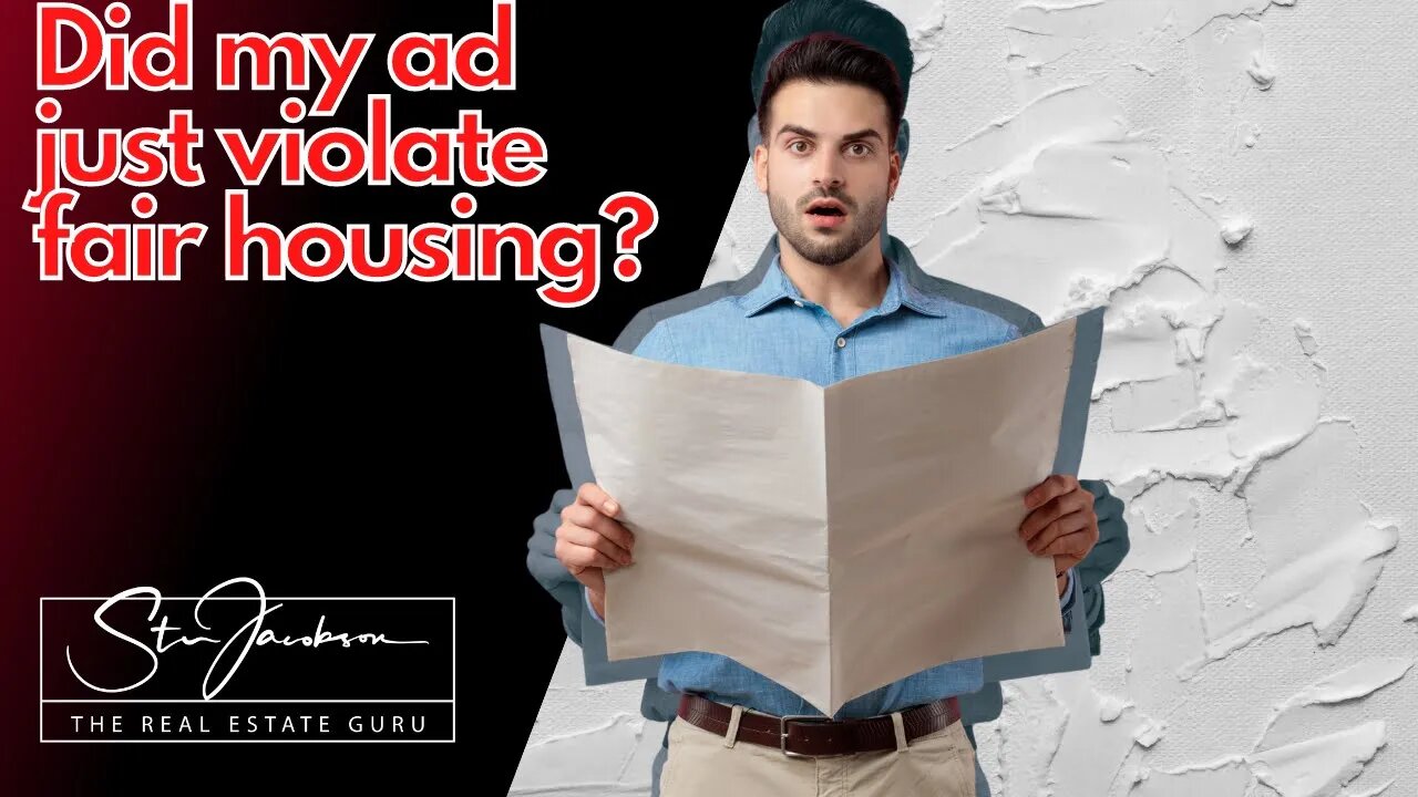 Is this ad a violation of fair housing laws? - Daily real estate practice exam question