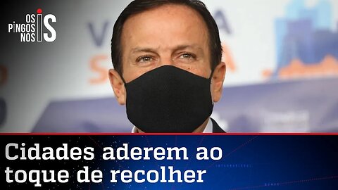 Doria quer impor lockdown em todo o Estado de SP