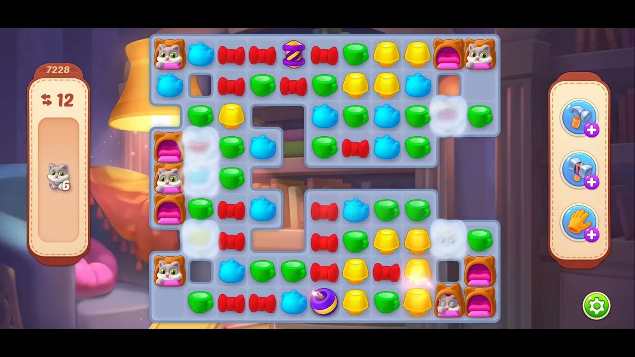 Playrix Homescapes Gameplay Walkthrough Level 7228