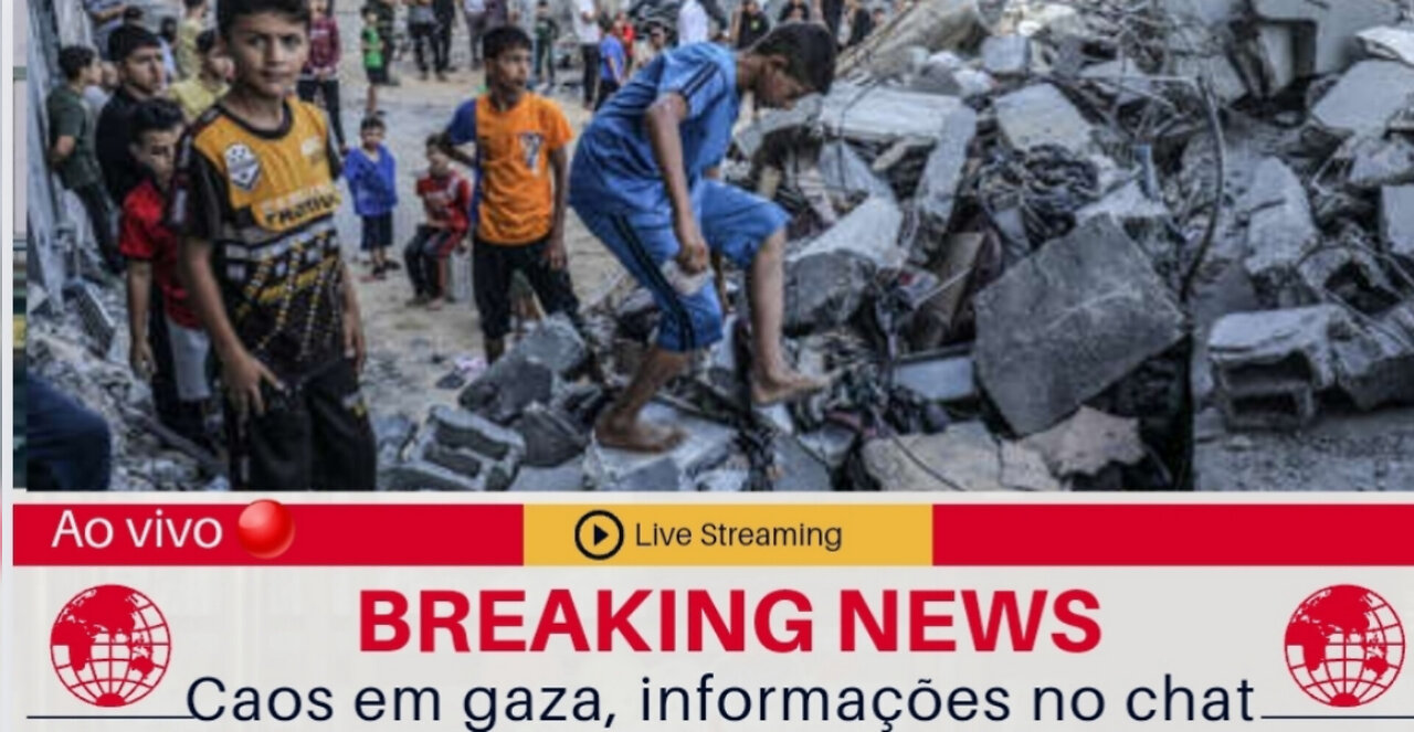 LIVE Multi Cam de Gaza durante o dia 11 da operação Espada de Ferro (Chat Moderado)