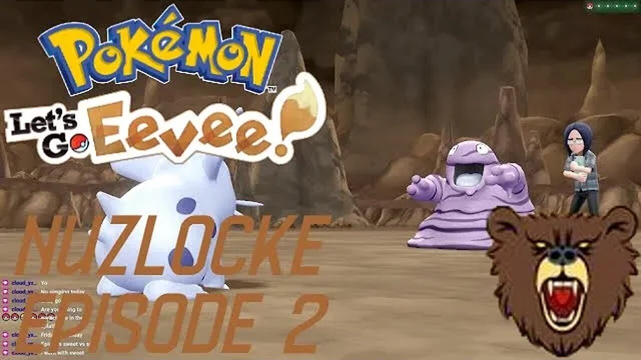 Brocket Gym Mountains: Pokemon Let's Go Eevee Nuzlocke #2