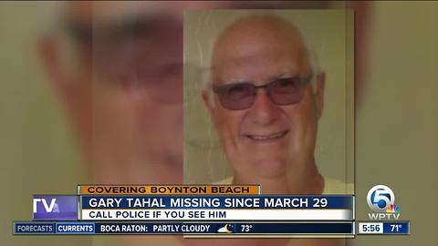 Boynton Beach man missing since March 29