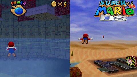 Super Mario 64 DS “Dry Dry Docks”