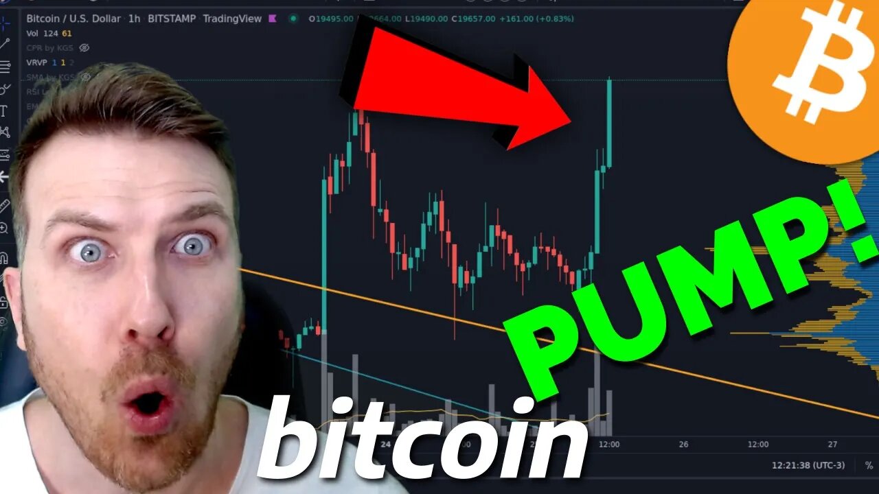 BITCOIN PUMP!! REAL!?