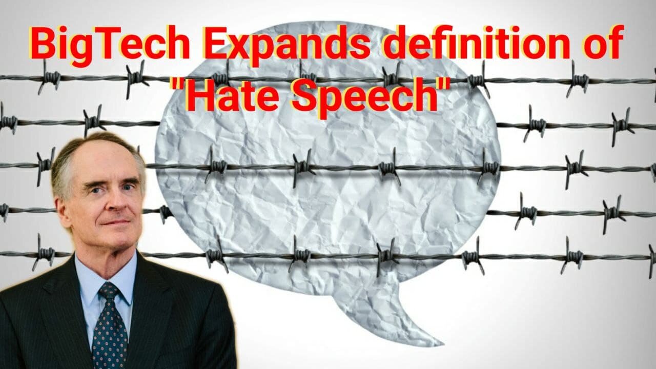 Jared Taylor || BigTech Expands definition of "Hate Speech"